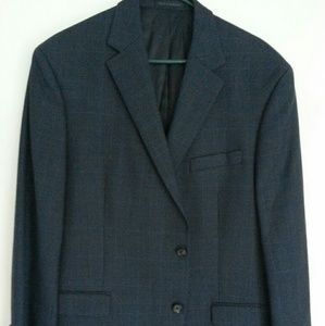 Ralph Lauren wool Glen Plaid Blazer sz 44R